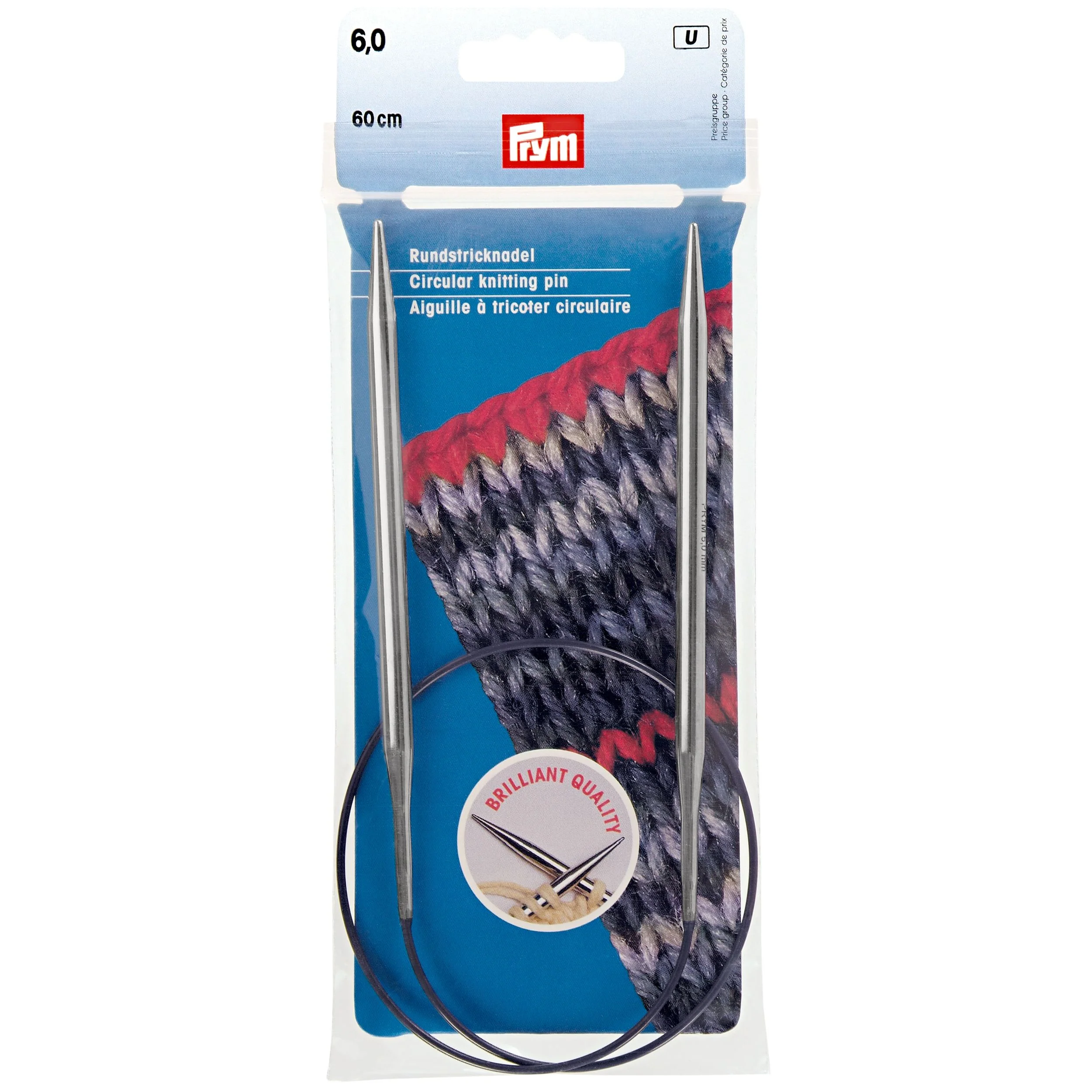 Prym Körkötőtű 6.00 brilliant (60 cm)