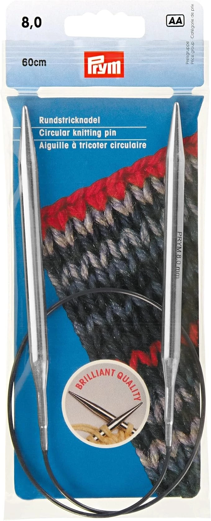 Prym Körkötőtű 8.00 brilliant (60 cm)