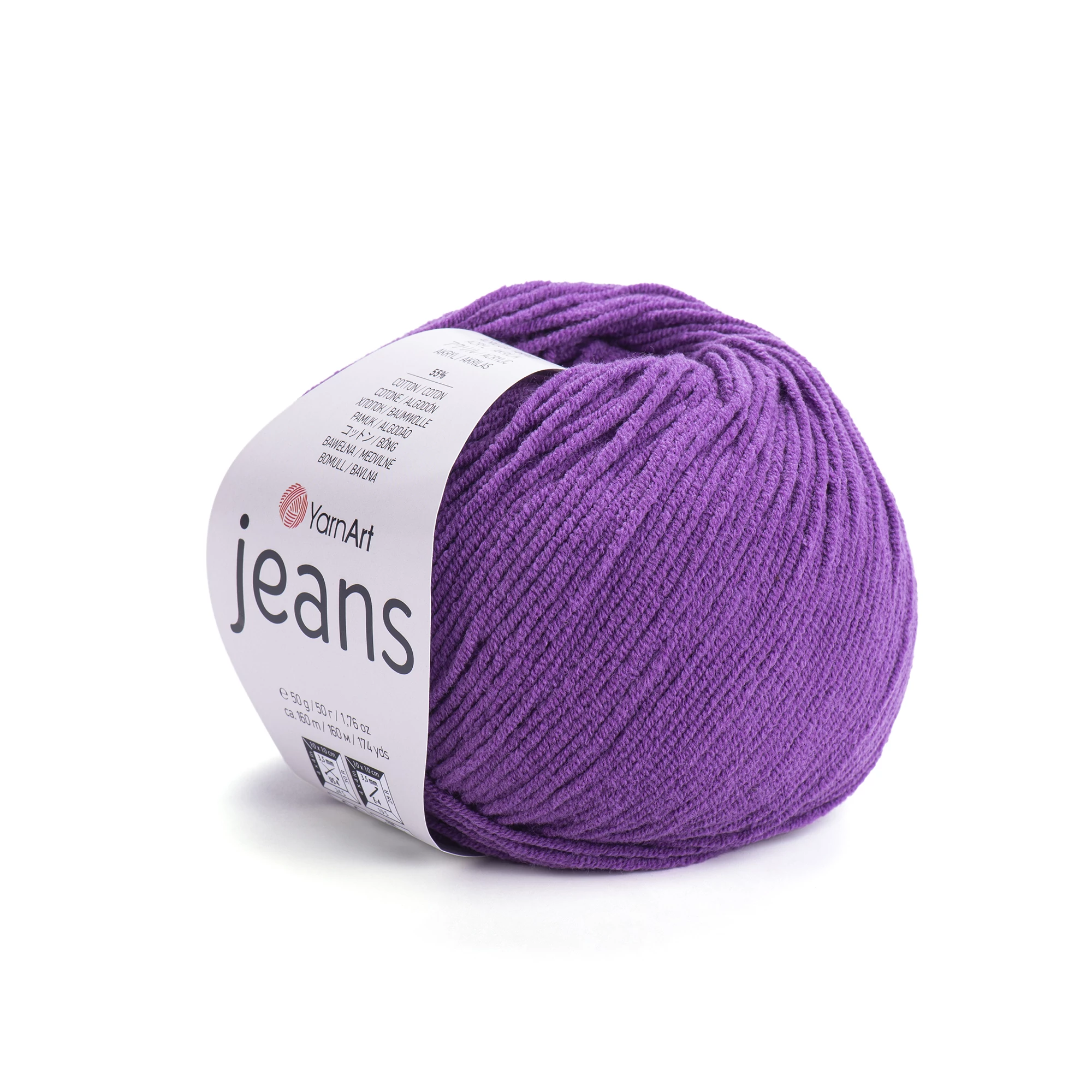 YarnArt Jeans Püspöklila 50