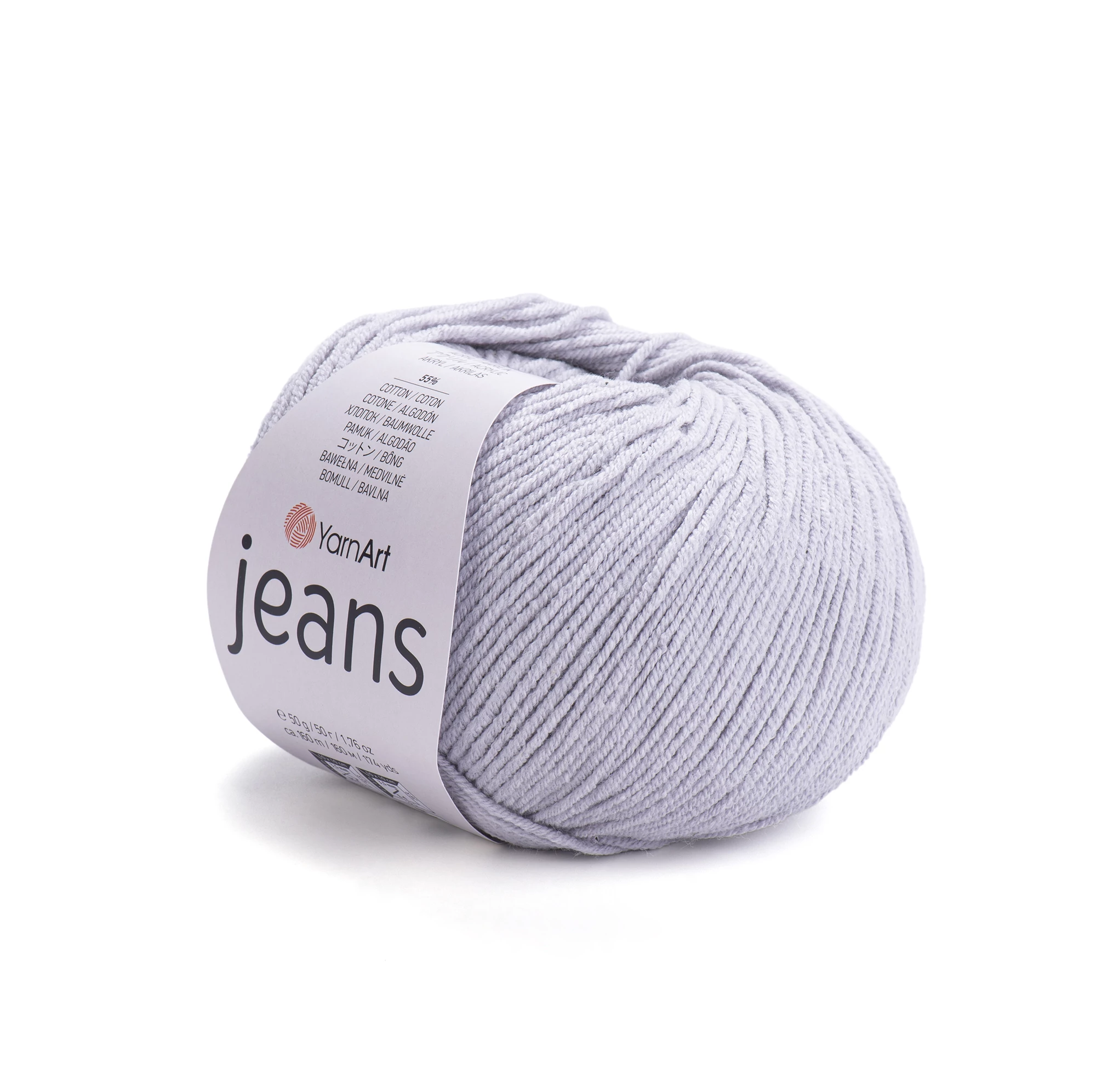 YarnArt Jeans Ezüstszürke 80