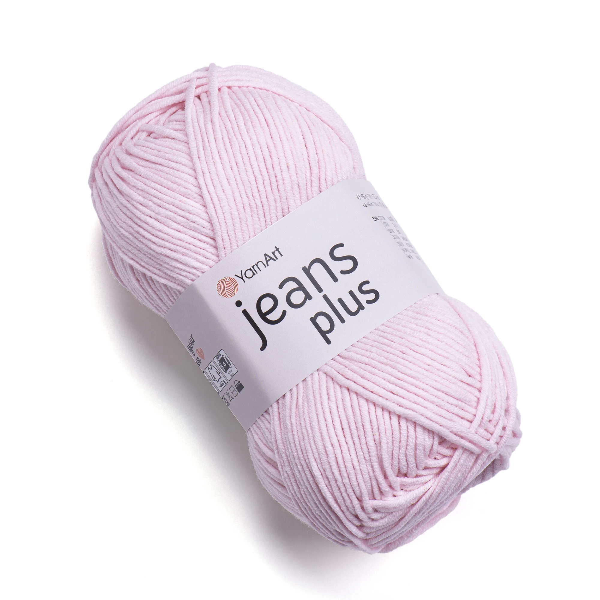 YarnArt Jeans Plus 18 babarózsaszín